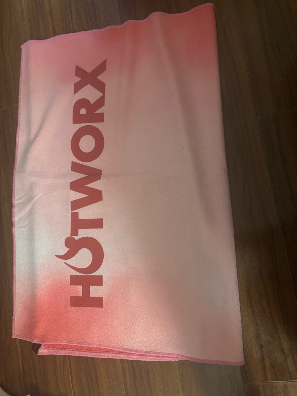 HOTWORX Pink Gradient Fitness Towel